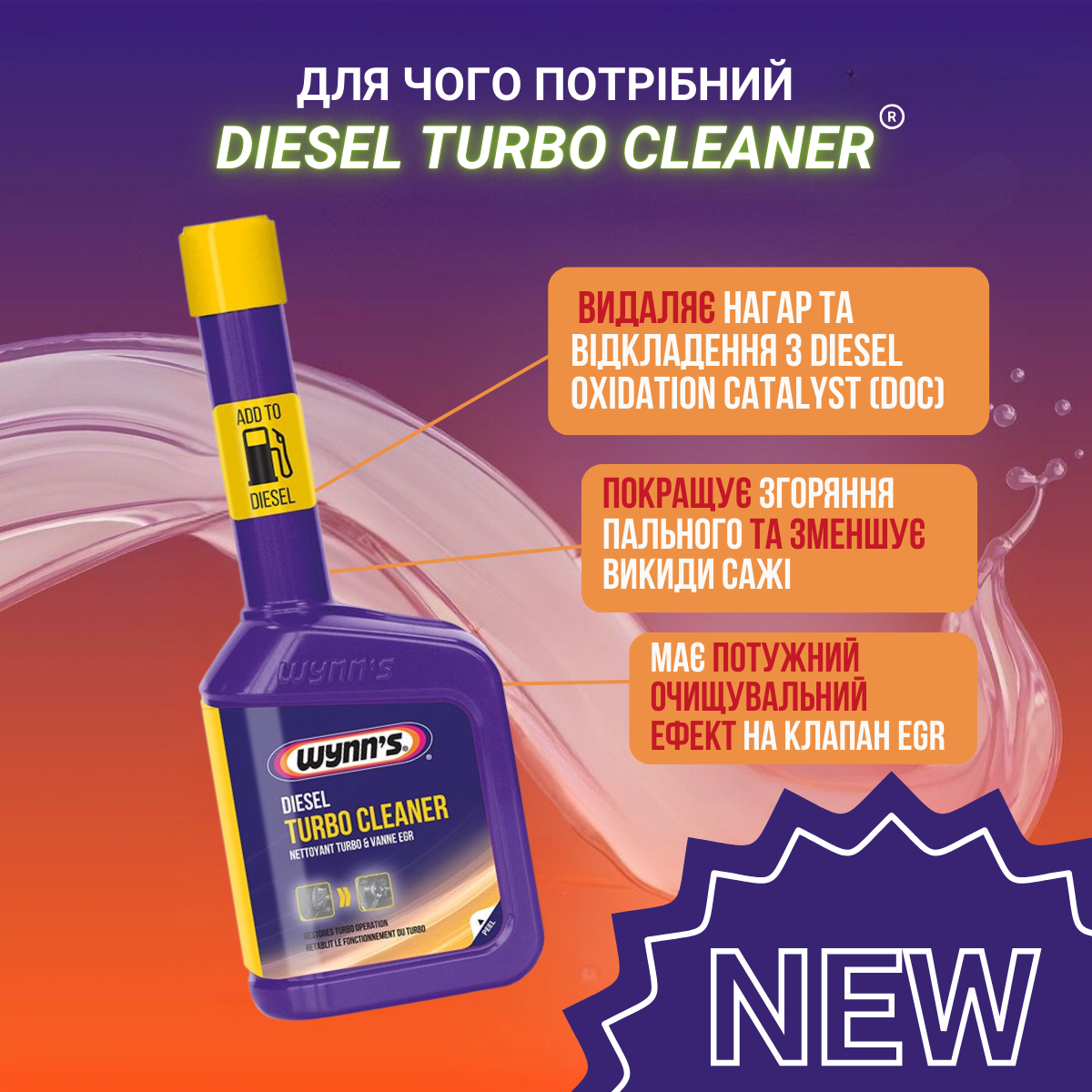 Diesel Turbo Cleaner - W31563